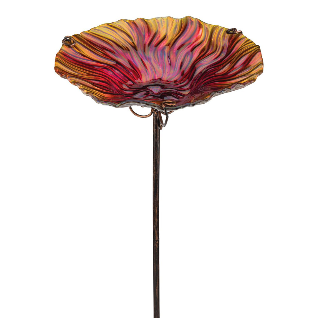 Birdbath/Feeder Stake - Red Regal Art & Gift