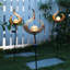Allizon Bronze Solar Powered Integrated LED Metal Pathway Lights