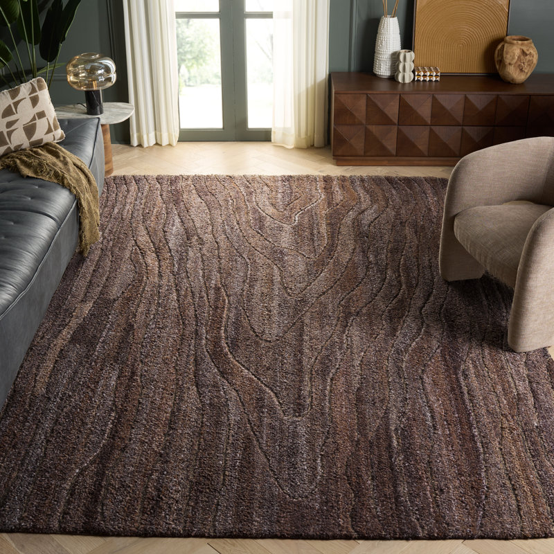 Tapis d'intérieur performance touffeté à la main Harvest, Rectangle 8 pi x 10 pi