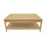 Table basse Rise, chêne clair