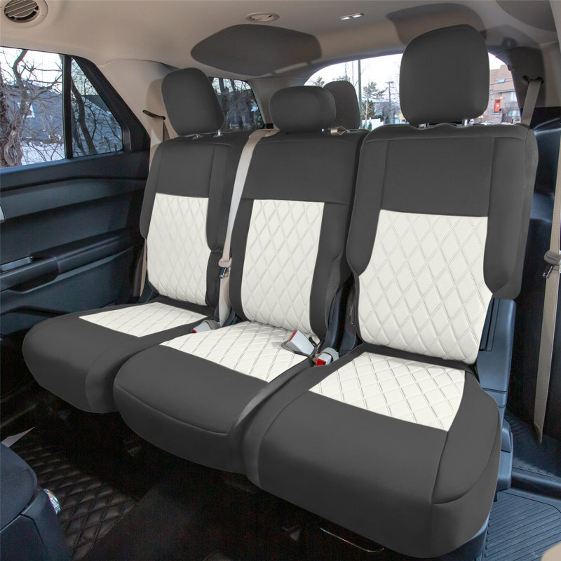 Neoprene Custom Fit 2Nd Row Set Seat Covers For 2020-2022 Ford Explorer Base
