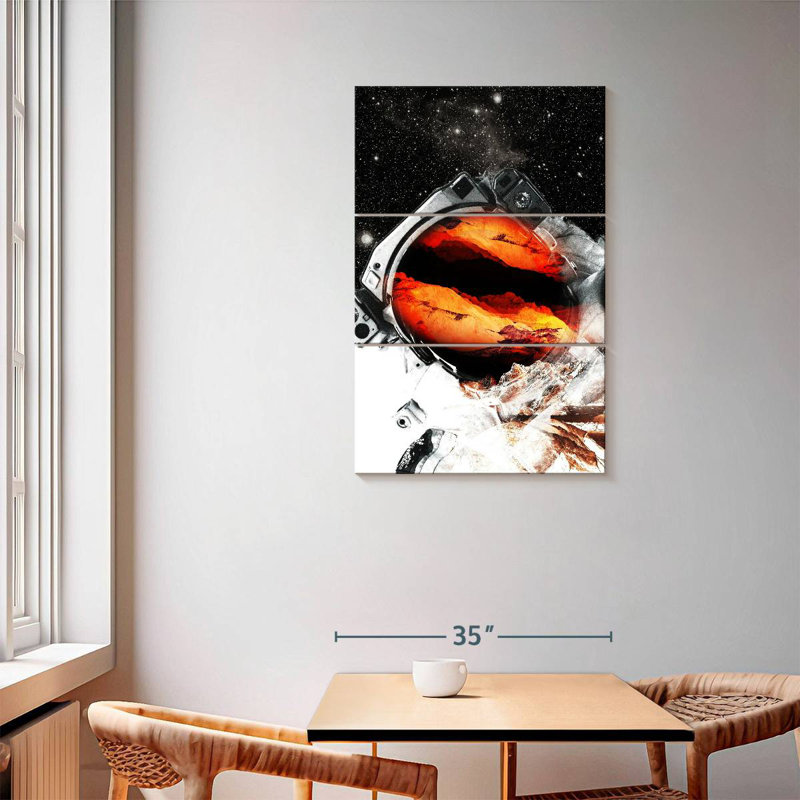 Oberle Mars Odyssey, 57" H x 36" W