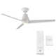 52" 3 - Blade Outdoor/Indoor Smart Propeller Ceiling Fan with Light Kit with Selectable Color Temperature Included, Works With Alexa and iOS or Android App