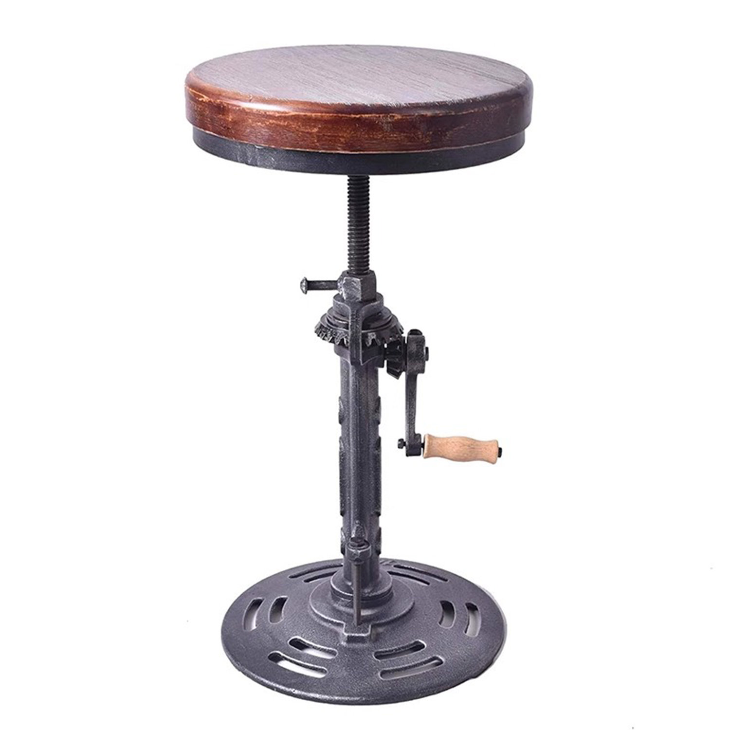 Williston Forge Jomarion Swivel Adjustable Height Counter Stool with ...