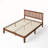 Sawiris Solid Wood Low Profile Platform Bed-890975984-807020606