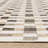 Harlow Geometric Blocks Black/ Gold Area Rug-1302020501