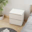 Solid + Manufactured Wood Bedside Table-169144475
