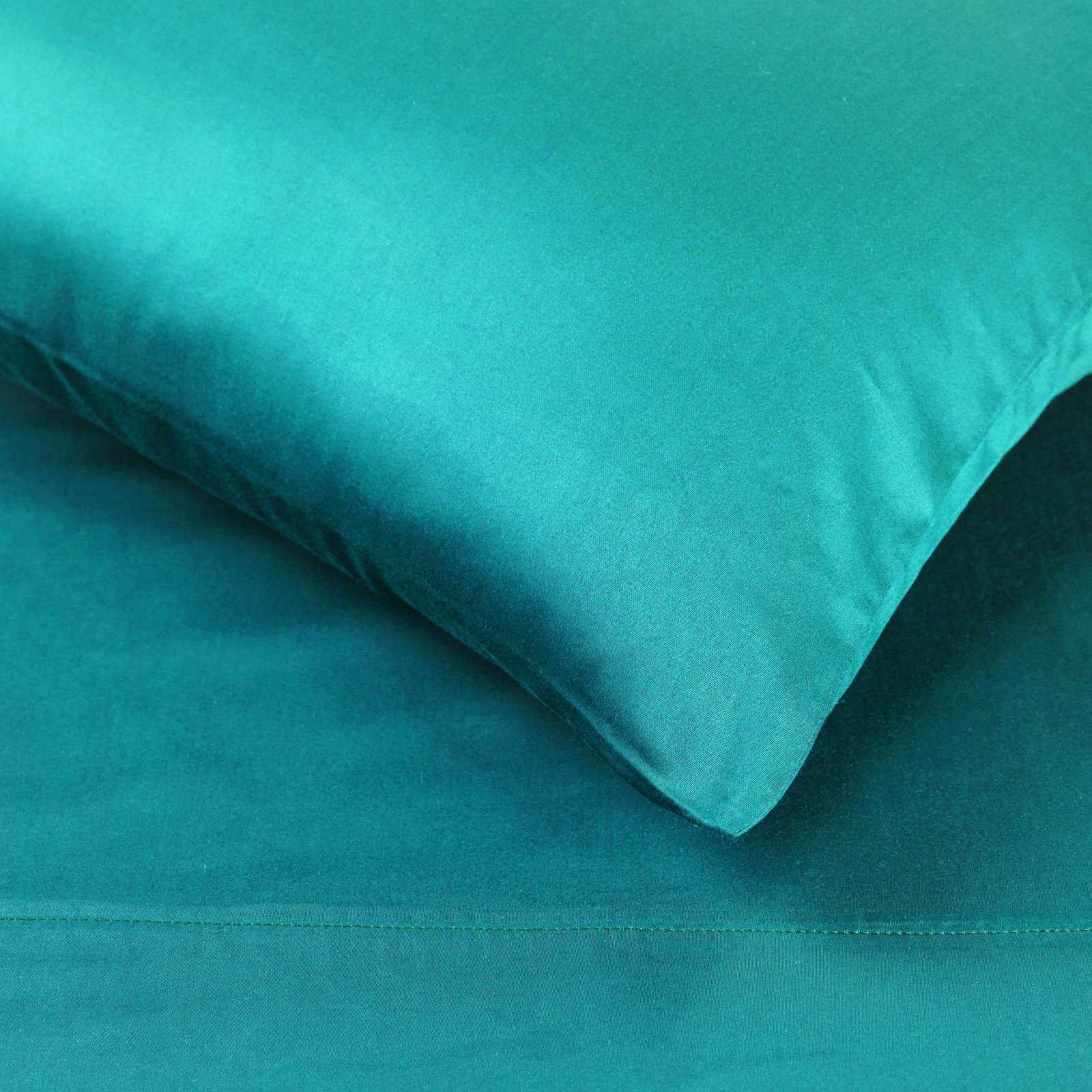 Pima Cotton Sheets, Standard, Teal