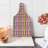 Ambesonne Geometric Tempered Glass Cutting Board Hexagons and Dots Multicolour