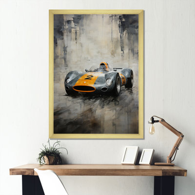 Gris voiture de course minimaliste II