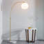 Aaliyah 170cm Marble Arched Floor Lamp
