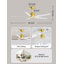 2 ventilateurs de plafond de 52 po avec lumières DEL-2056392101-2056392089