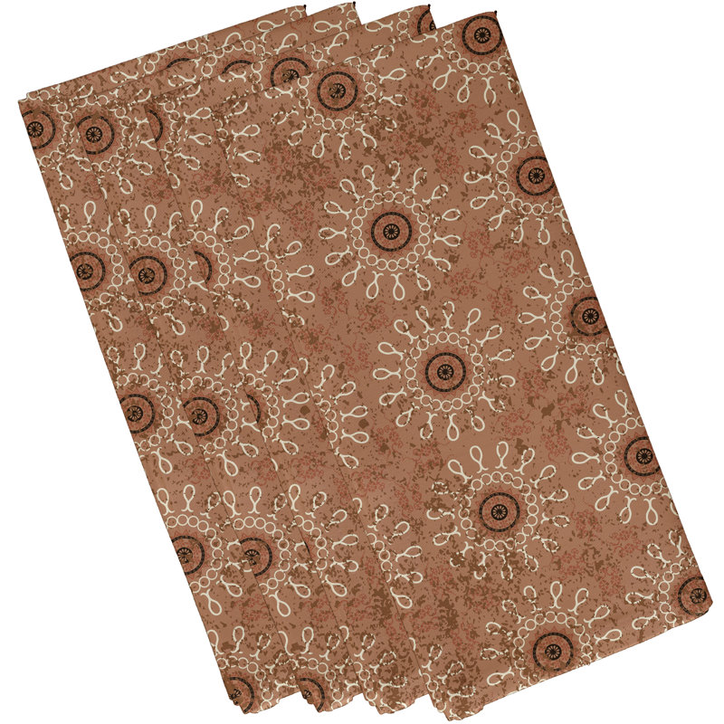 Ensemble de serviettes 4 pièces Harrel, Rouge