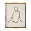 "Femme assise sur une ligne de griffonnage", "Floater", impression sur toile-2043956176-2043956179