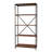 Modern Brown 72" Tall Bookcase with 5 Spacious Shelves-2128756193