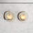 2 Piece Metal Tabletop Candle Lantern Set
