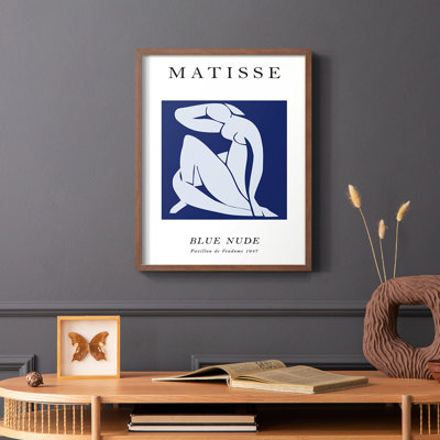 Matisse CCXCVII, reproduction encadrée - bois massif