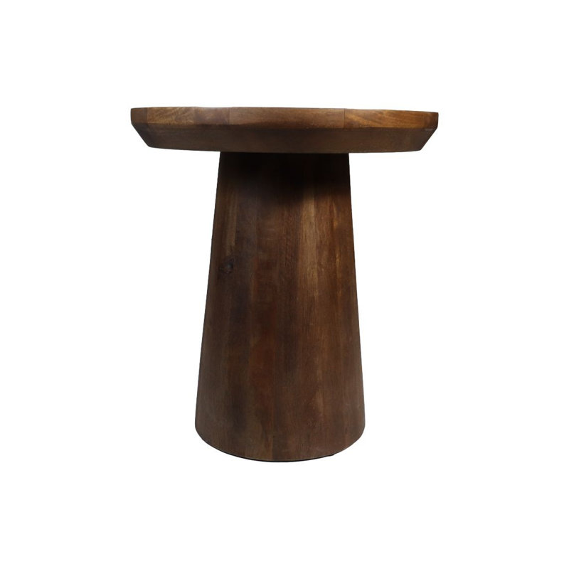 Copenhagan Solid Wood Coffee Table, Brown, 50cm H x 45cm L x 45cm W