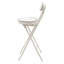 2 chaises hautes avec tabouret pliant-1076091770