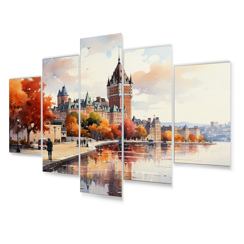 Traditional Cities & Countries Wall Decor on Metal