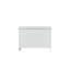 Rebrilliant Tabarez 150cm W 0L Water Resistant Metal Deck Box in White