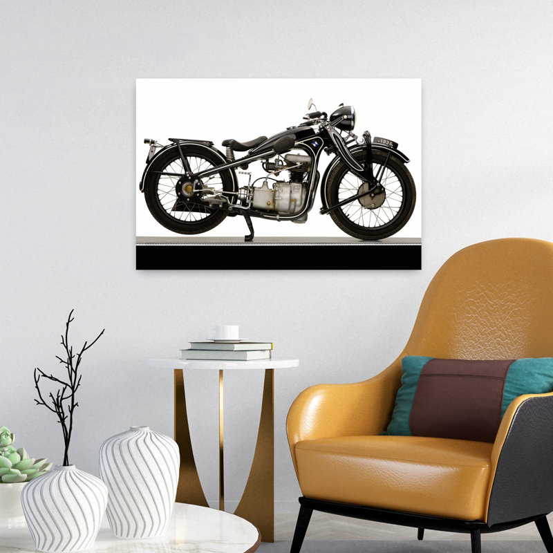«1935 Bmw 198Cc R2 Classic Abstract Landscape Nature», art mural, H 16 po x l 24 po