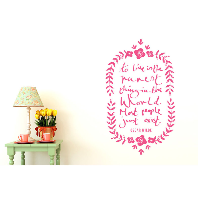 Wall Decal, Pink