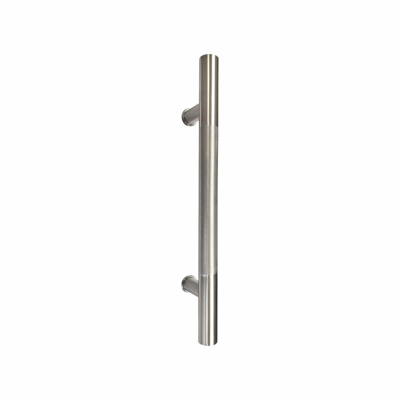 Poignée de porte ronde en acier inoxydable