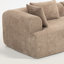 Canapés modulaires en forme de nuage avec flanelle, conception moderne pour la vie familiale