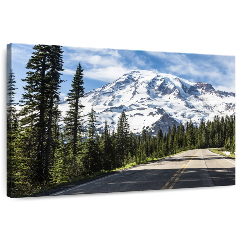 Mehar Road To Mount Rainier, 20" H x 30" W