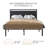Minas Classical Metal Frame Platform Bed-768846152-725359924