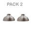 Trabelsi 17cm H Metal Dome Lamp Shade-479867341