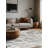 Machine Washable Gray Area Rug-1749610031