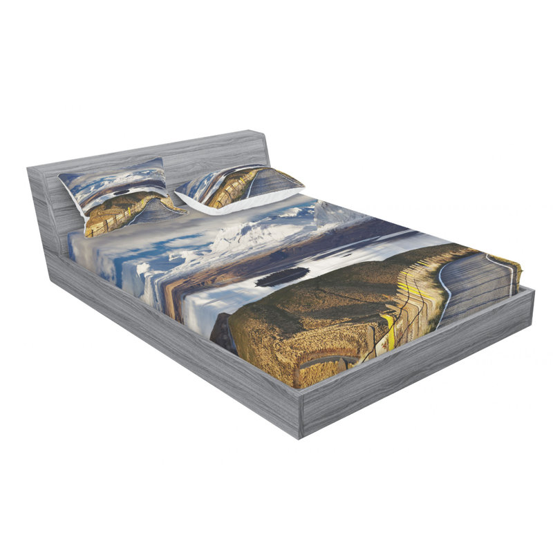 Microfiber Sheet Set, Full Sheet Set with Fitted Sheet