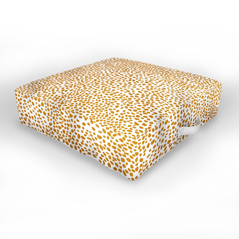 Indoor / Outdoor Polka Dots Floor Pillow