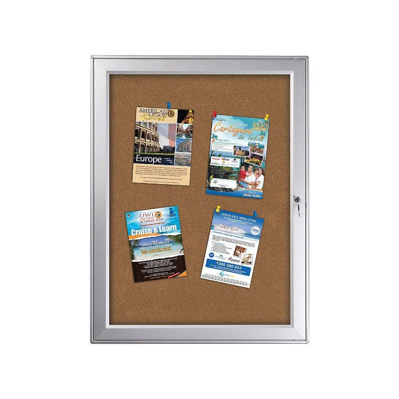 Panneau de liège/bullentin mural premium, Moyen (largeur : 32,38 po)