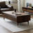 Black walnut coffee table all solid wood-107556456