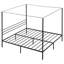 Très grand lit à baldaquin en métal avec quatre affiches-754824896