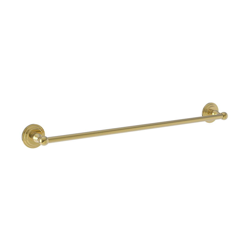 AstorTowel Bar, Polished Gold (PVD), 2.56" H x 26.56" L x 3.08" D