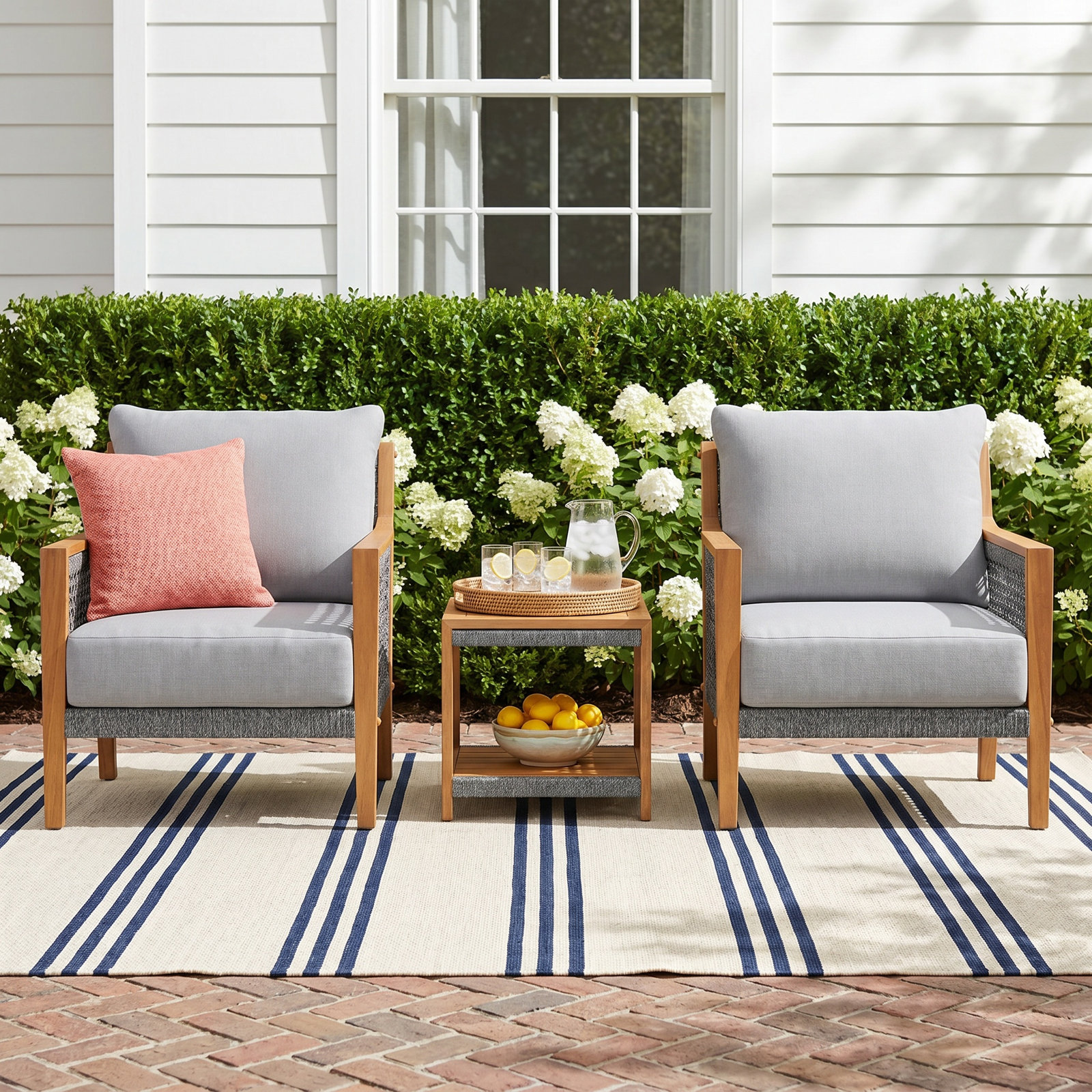 Charter 2-Person Patio Seating Group, Beige