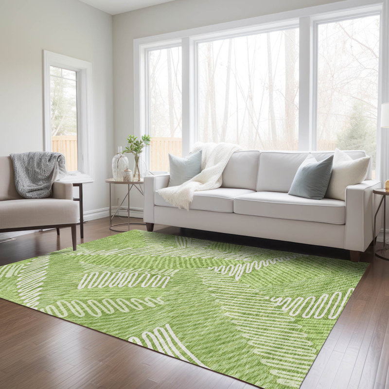 Tapis intérieur / extérieur Maliana, Rectangle de 10 pi x 14 pi