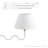 Sunlit Squiggle 2-Arm Pendant Light In Walnut Black-101991418