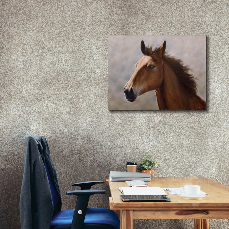 Keirran On Canvas Print, 26" H x 34" W
