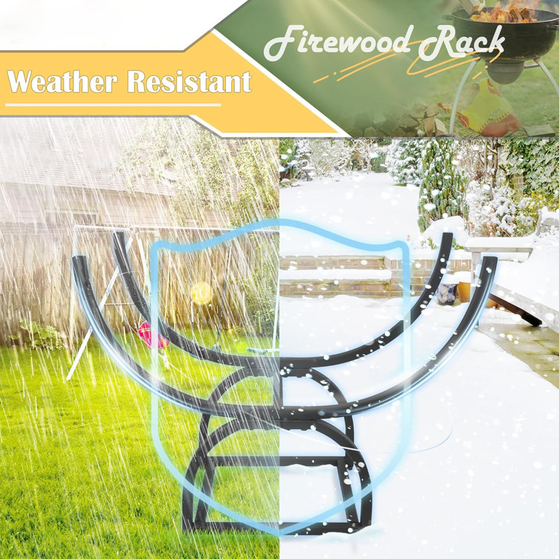 Outdoor Wood Rack