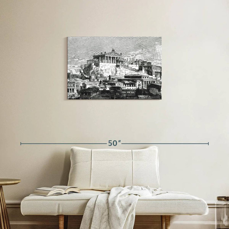 Lilie Fall Of Rome, 20" H x 30" W