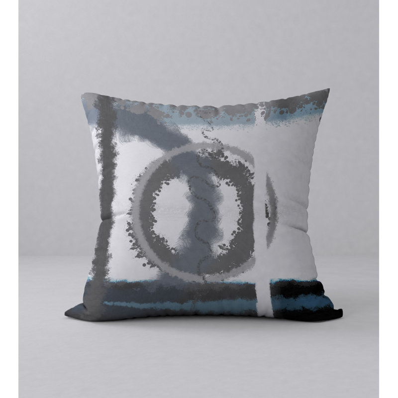  Housse et insert importants de coussin carré Crisp, 24" X 24"