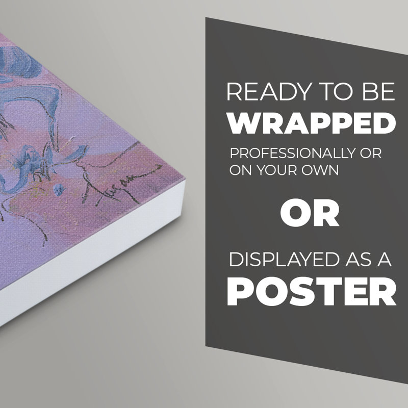 «Wish You Well» - Impression sur toile seulement - NON CADRE, H 48 po x l 32 po