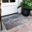 Tapis intérieur / extérieur brun lavable à la machine Xhevrie-2086703901