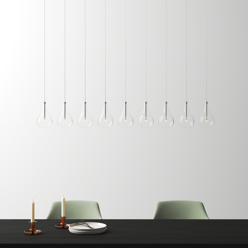 Deva 9 - Light Kitchen Island Pendant, Xenon