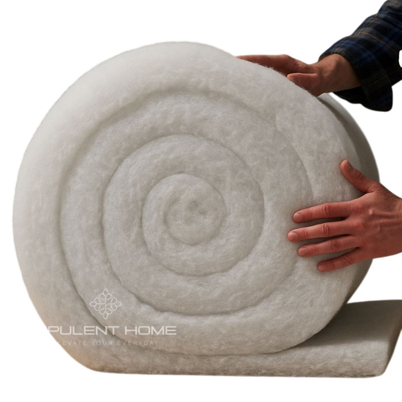 Opulent Home Loft Insulation Roll – Eco Thermal Polyester Roof & Wall Insulation, Itch-Free, Easy DIY Installation